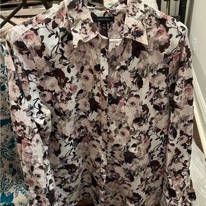 Lands end 100% cotton ladies blouse